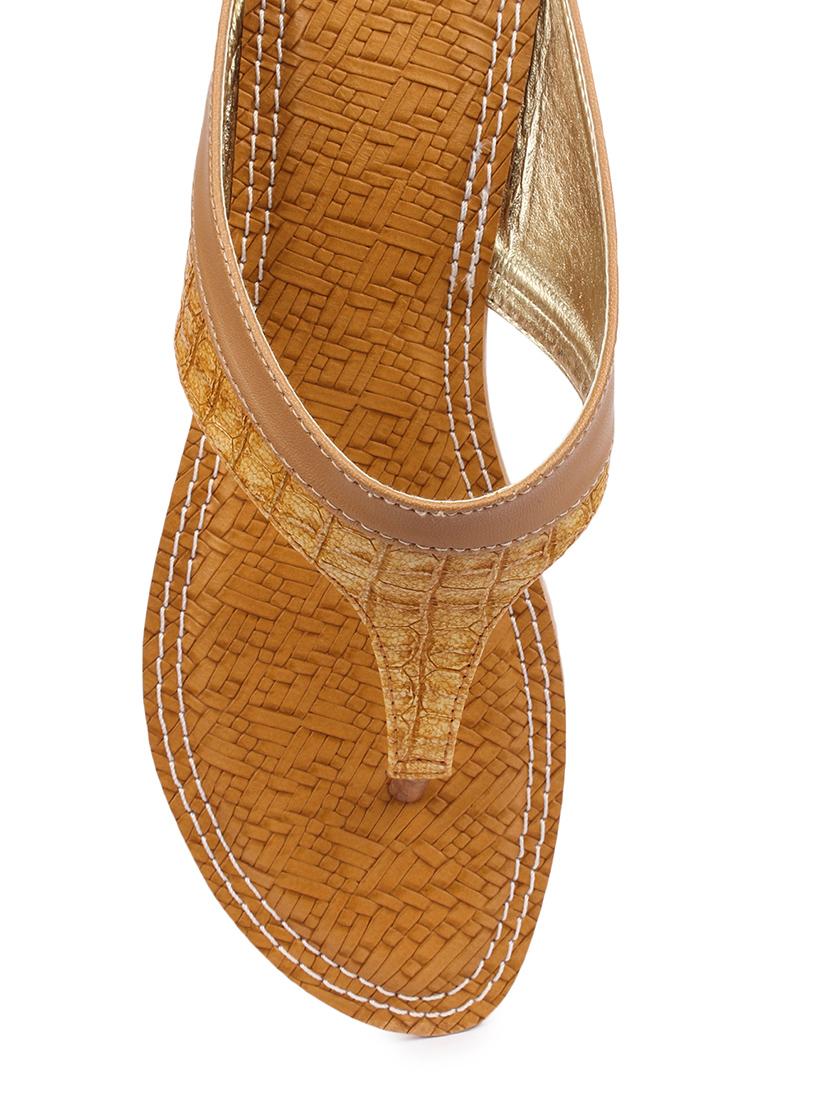 yellow suede sandal - 12143868 - Zoom Image - 4