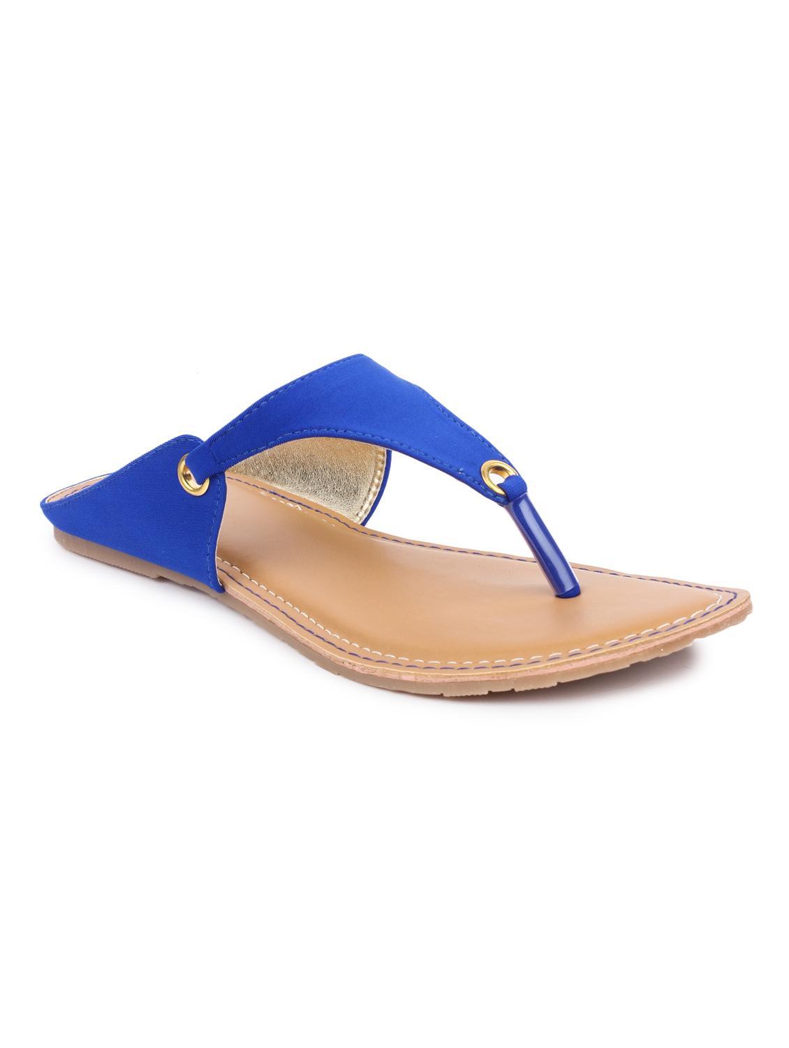 blue suede sandal - 12143877 - Zoom Image - 1