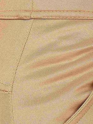 beige cotton jeggings - 12150274 - Standard Image - 4