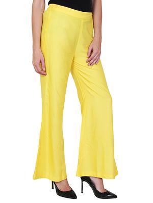 high rise solid palazzo - 12150293 - Standard Image - 2