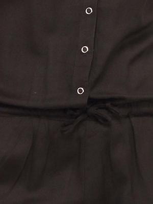 button-up drawstring jumpsuit - 12150478 - Standard Image - 4