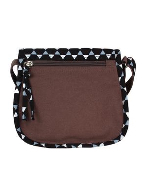 multi colored printed canvas sling bag - 12155985 - Standard Image - 2