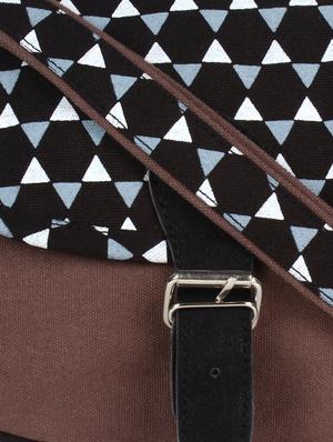 multi colored printed canvas sling bag - 12155985 - Standard Image - 4