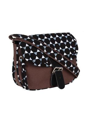 multi colored printed canvas sling bag - 12155985 - Standard Image - 5