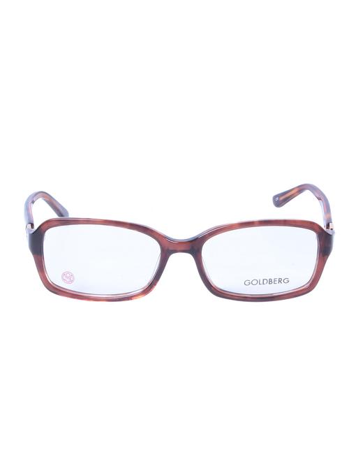 brown plastic cat eyes spectacle frame - 12170052 - Standard Image - 1