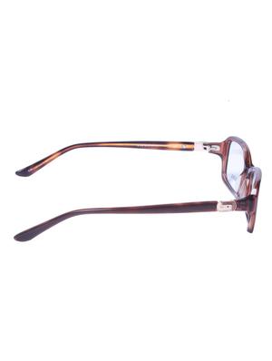 brown plastic cat eyes spectacle frame - 12170052 - Standard Image - 3