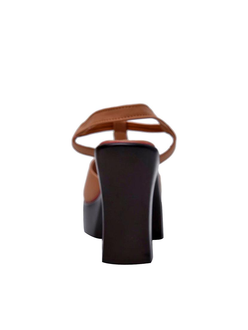 tan back strap sandal - 12170590 - Zoom Image - 3