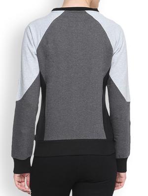 charcoal printed sweatshirt - 1217746 - Standard Image - 3