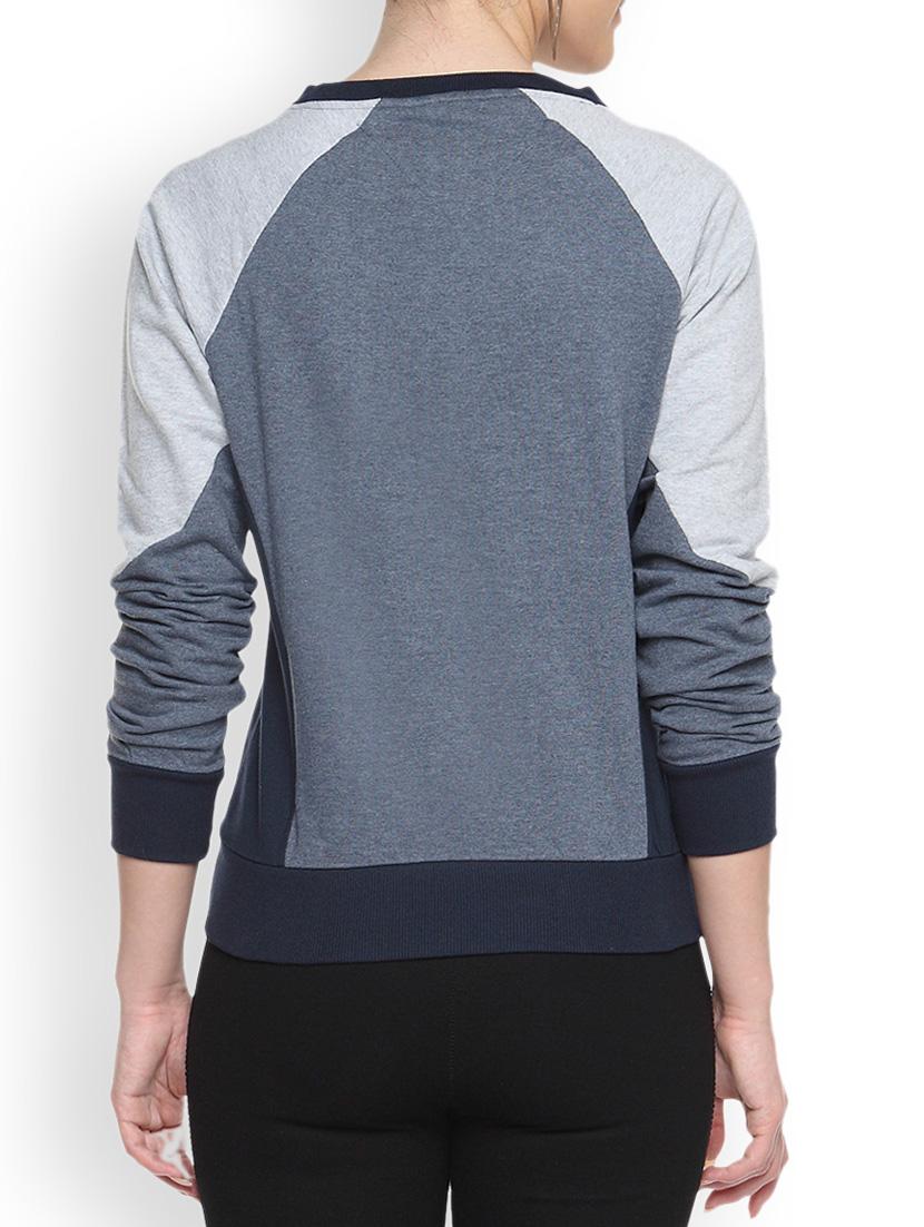 round neck printed sweatshirt - 1217751 - Zoom Image - 3
