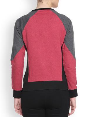 raglan sleeved graphic sweatshirt - 1217767 - Standard Image - 3