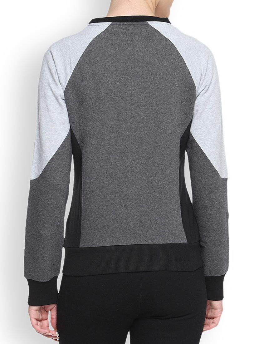 charcoal printed sweatshirt - 1217837 - Zoom Image - 3