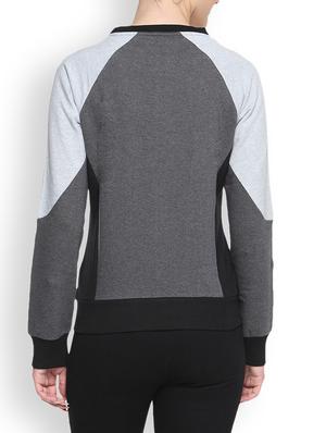 charcoal printed sweatshirt - 1217874 - Standard Image - 3