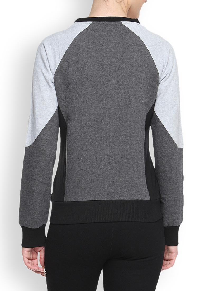 charcoal printed sweatshirt - 1217874 - Zoom Image - 3