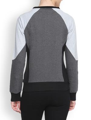 charcoal printed sweatshirt - 1217879 - Standard Image - 3