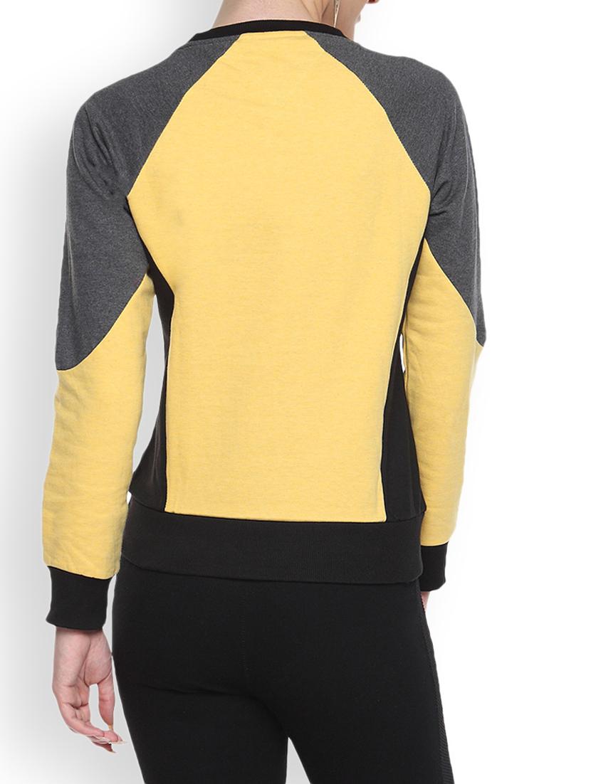 round neck color block sweatshirt - 1217892 - Zoom Image - 3