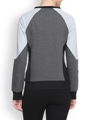 charcoal printed sweatshirt - 1217905 - Standard Image - 3