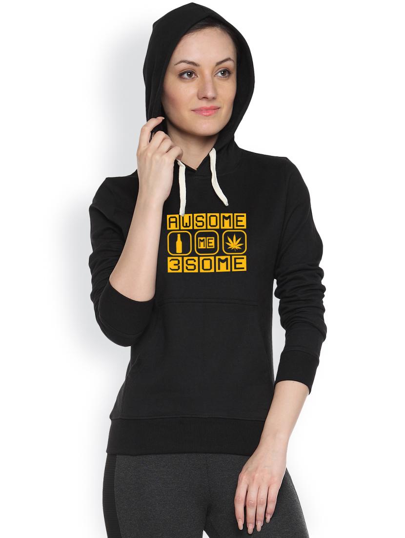 printed black sweatshirt - 1217919 - Zoom Image - 2