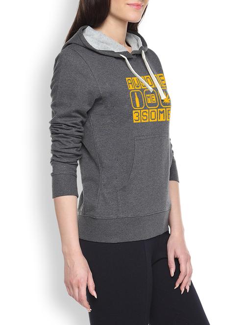 printed black sweatshirt - 1217921 - Standard Image - 1