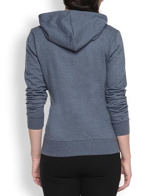 printed denim sweatshirt - 1217922 - Standard Image - 3