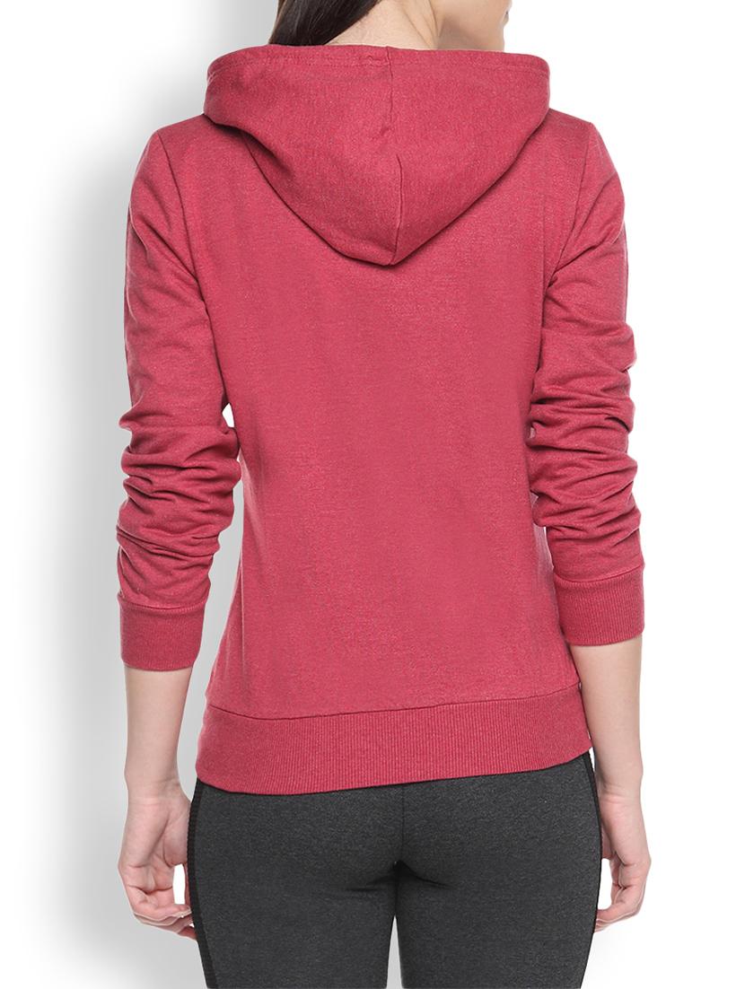 printed maroon sweatshirt - 1217923 - Zoom Image - 3