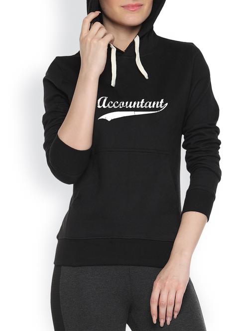printed black sweatshirt - 1217924 - Standard Image - 1