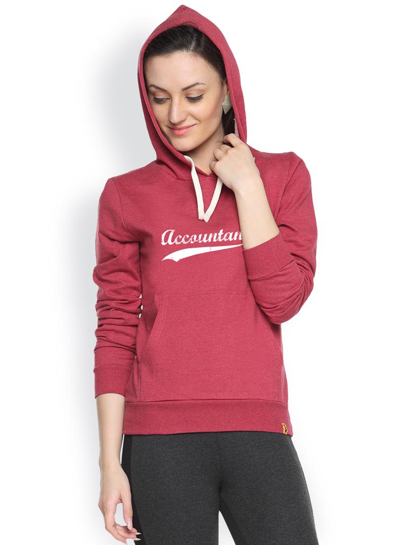 hooded neck graphic sweatshirt - 1217929 - Zoom Image - 2