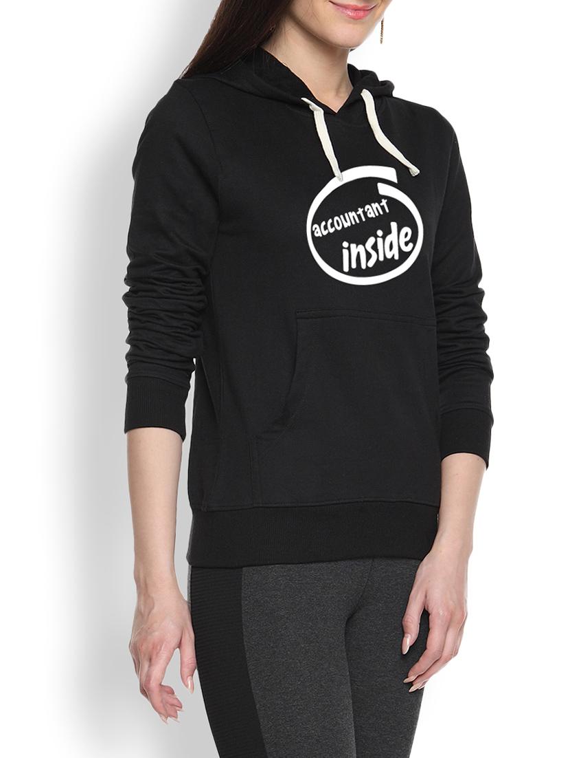 printed black sweatshirt - 1217931 - Zoom Image - 1
