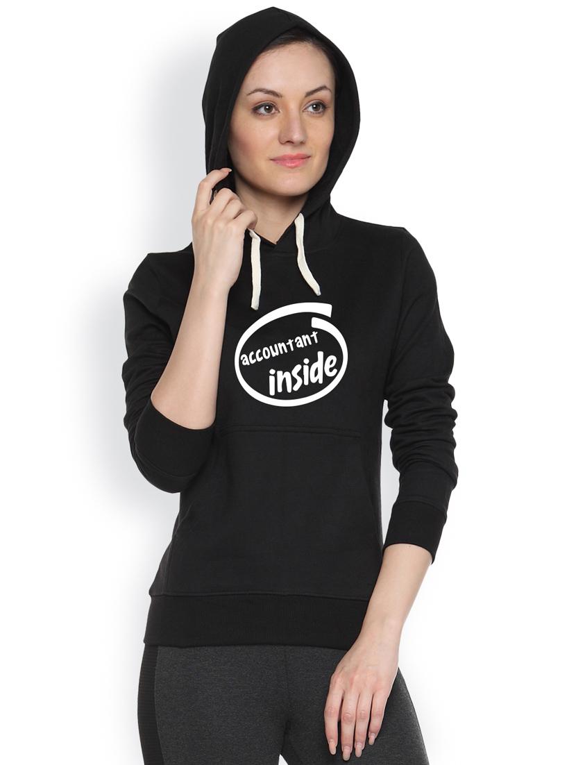 printed black sweatshirt - 1217931 - Zoom Image - 2