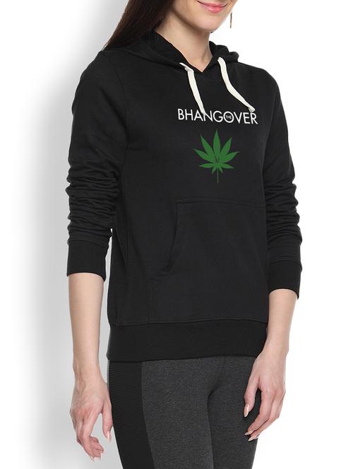 printed black sweatshirt - 1217947 - Standard Image - 1