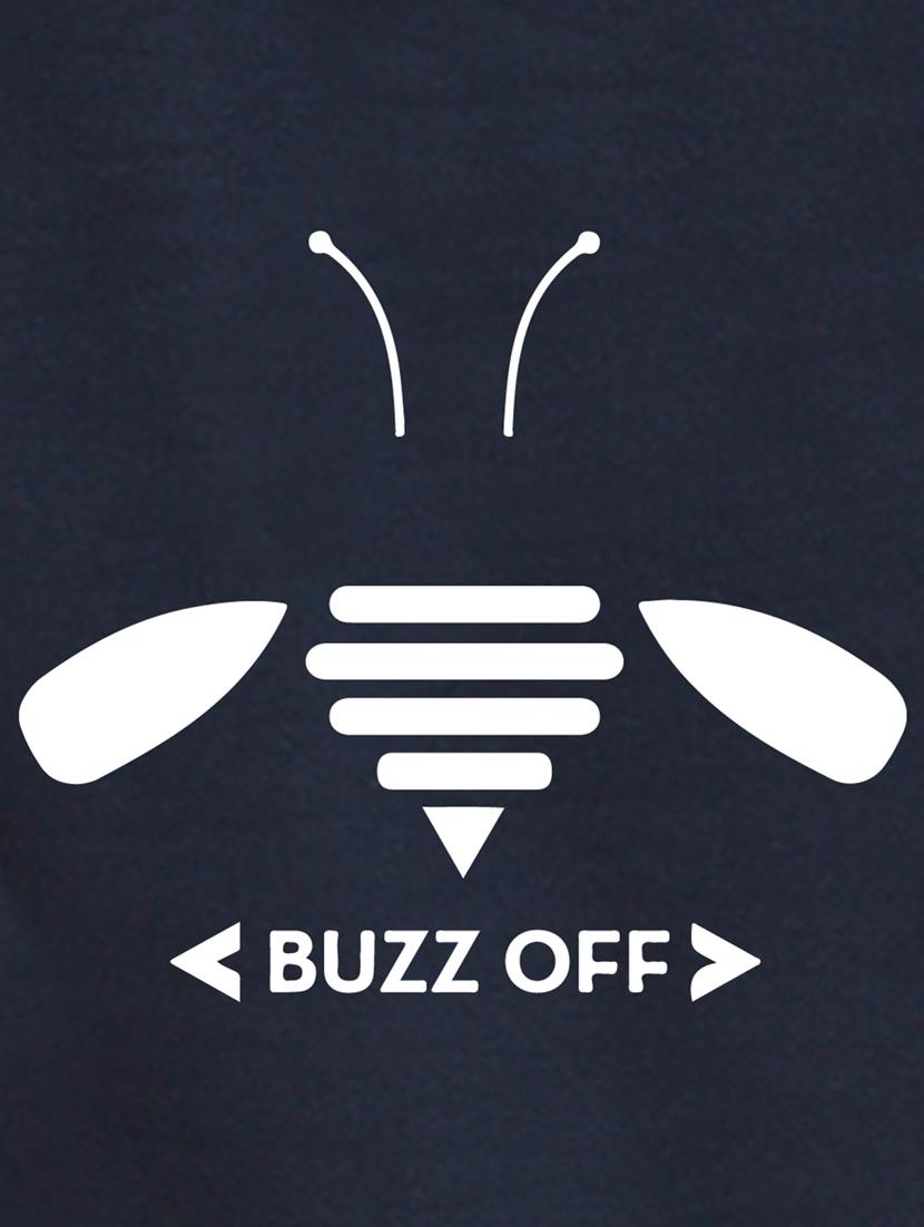 printed navy blue sweatshirt - 1217951 - Zoom Image - 4