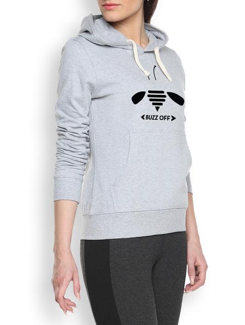printed grey sweatshirt - 1217954 - Standard Image - 1