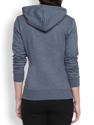 printed denim sweatshirt - 1217968 - Standard Image - 3