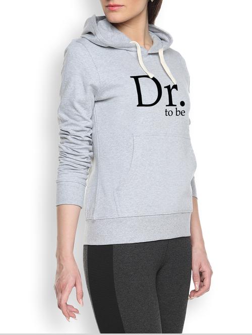 printed grey sweatshirt - 1217994 - Standard Image - 1