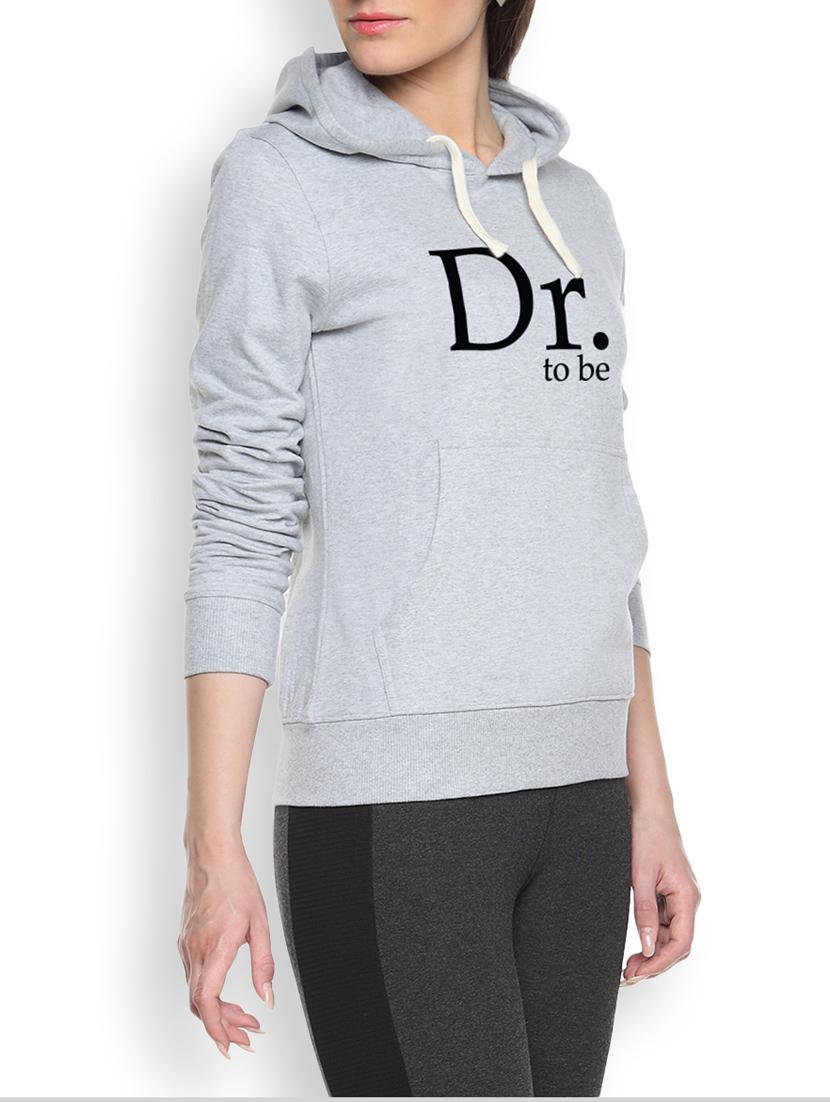 printed grey sweatshirt - 1217994 - Zoom Image - 1