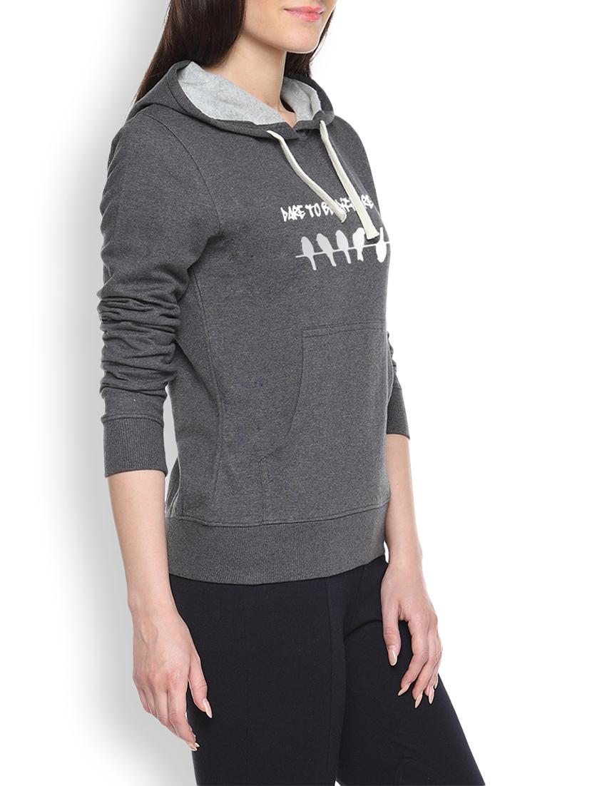 printed black sweatshirt - 1217999 - Zoom Image - 1