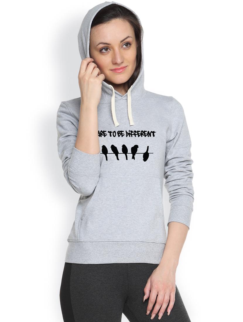 printed grey sweatshirt - 1218001 - Zoom Image - 2