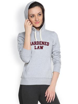 printed grey sweatshirt - 1218027 - Standard Image - 2