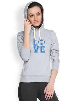printed grey sweatshirt - 1218074 - Standard Image - 2