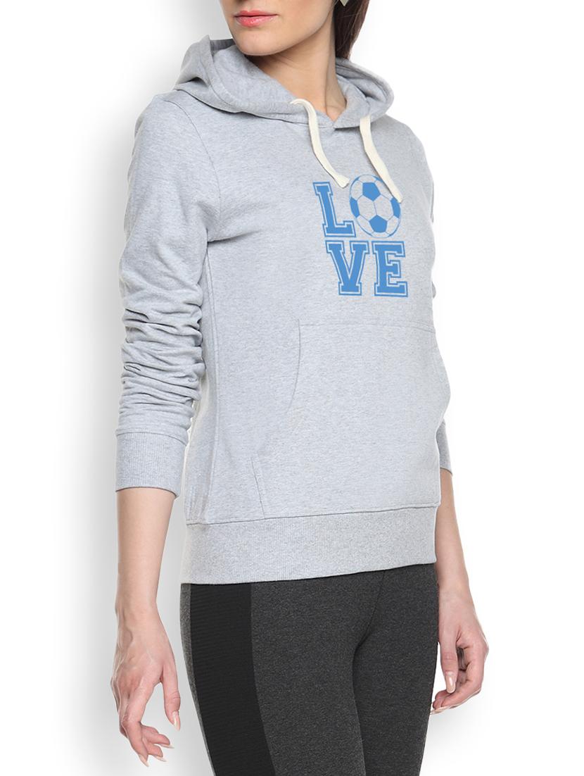 printed grey sweatshirt - 1218074 - Zoom Image - 1