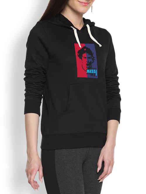 printed black sweatshirt - 1218077 - Standard Image - 1