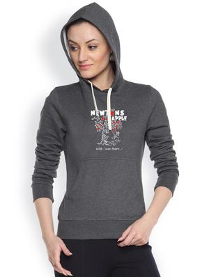 printed black sweatshirt - 1218091 - Standard Image - 2