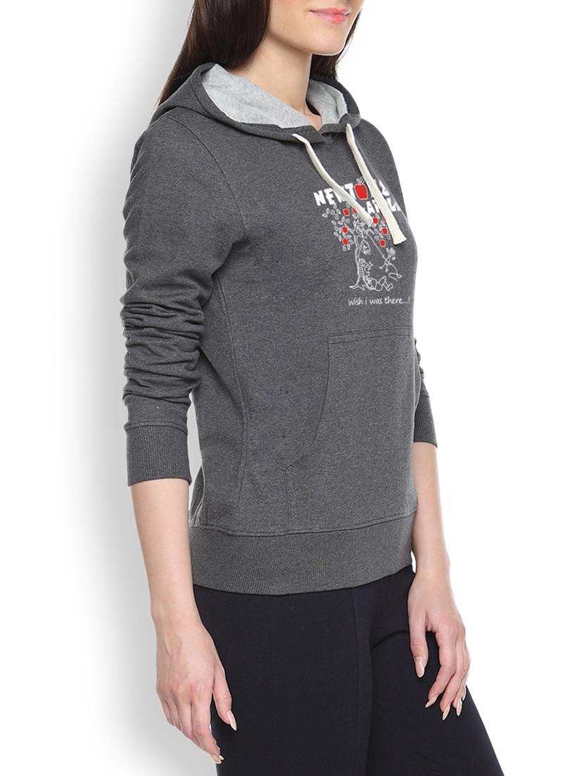 printed black sweatshirt - 1218091 - Zoom Image - 1