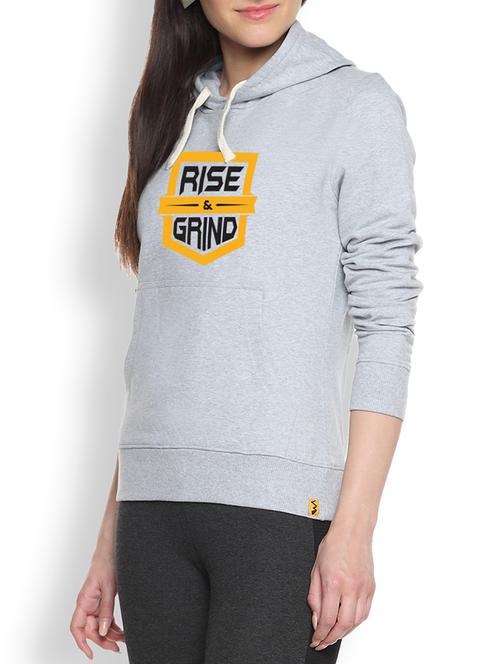 printed grey sweatshirt - 1218112 - Standard Image - 1