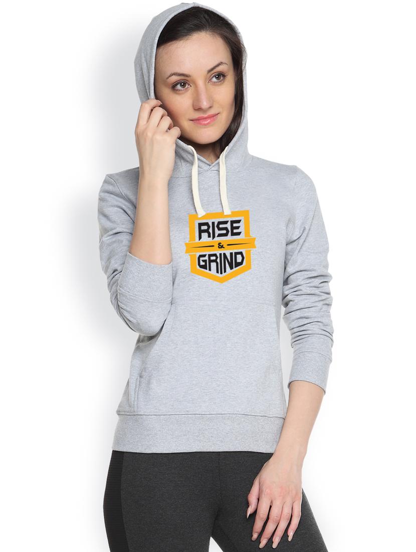 printed grey sweatshirt - 1218112 - Zoom Image - 2
