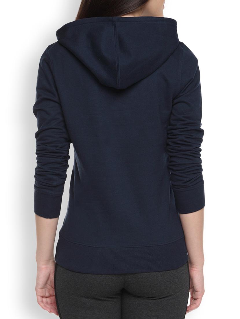 printed navy blue sweatshirt - 1218125 - Zoom Image - 3