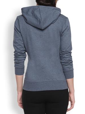 printed denim sweatshirt - 1218139 - Standard Image - 3