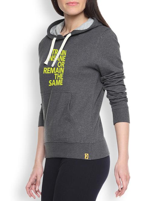 printed black sweatshirt - 1218155 - Standard Image - 1