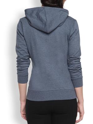 printed denim sweatshirt - 1218156 - Standard Image - 3
