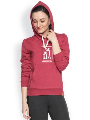 hooded neck graphic sweatshirt - 1218163 - Standard Image - 2