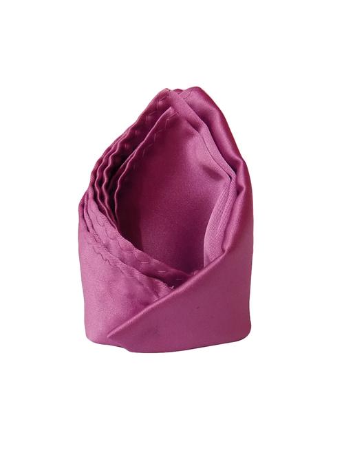 pink micro fiber pocketsquare - 12181948 - Standard Image - 1
